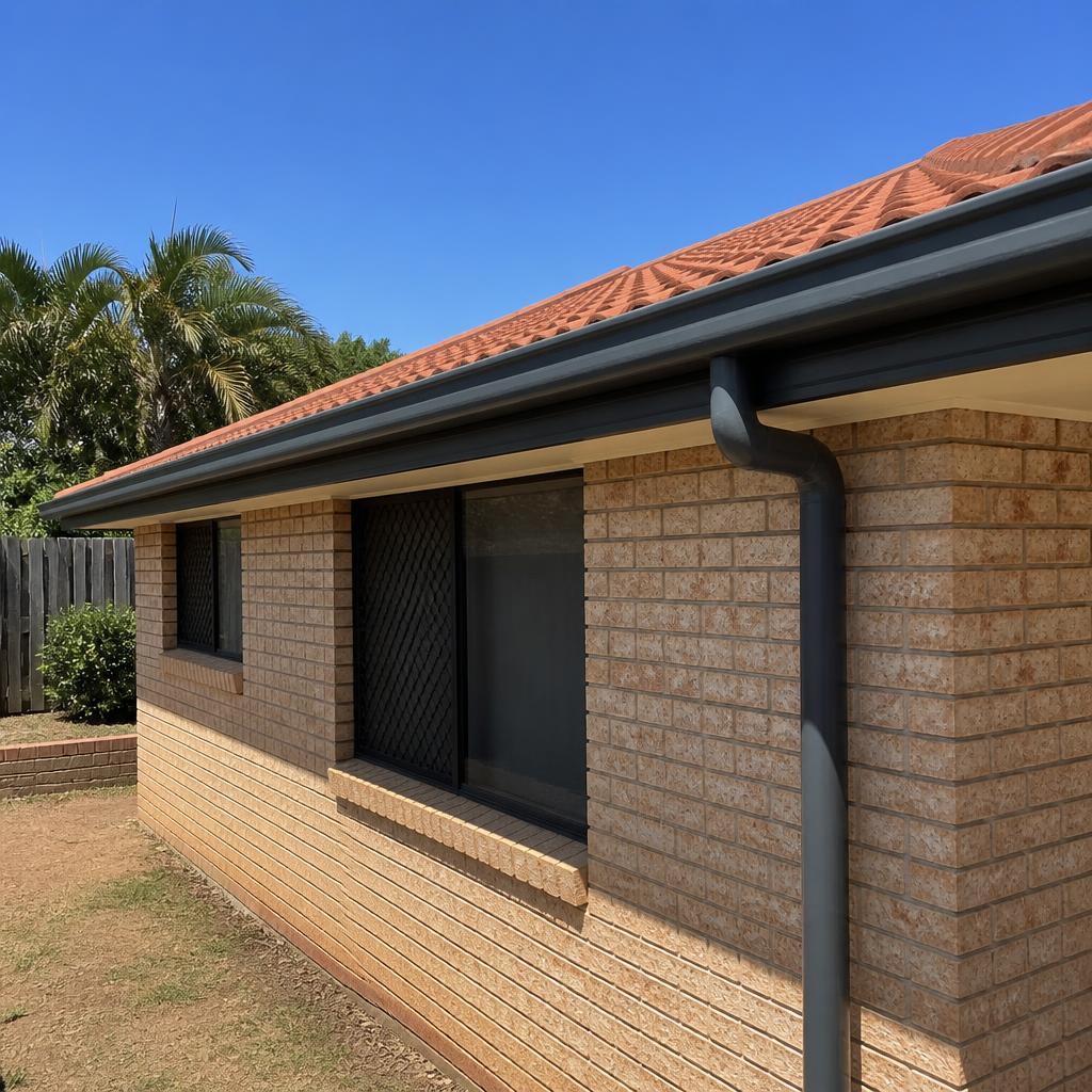 After: Full Colorbond Gutter & Downpipe Replacement in Brassall, Ipswich